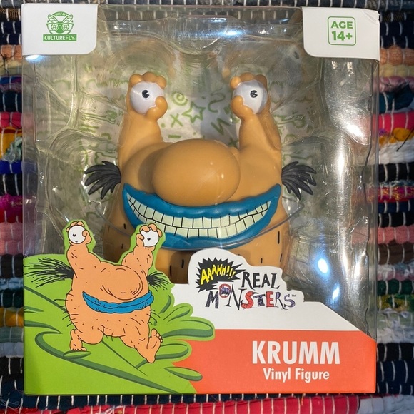 Nickelodeon Other - Real Monsters Krumm Vinyl Figure Nickelodeon